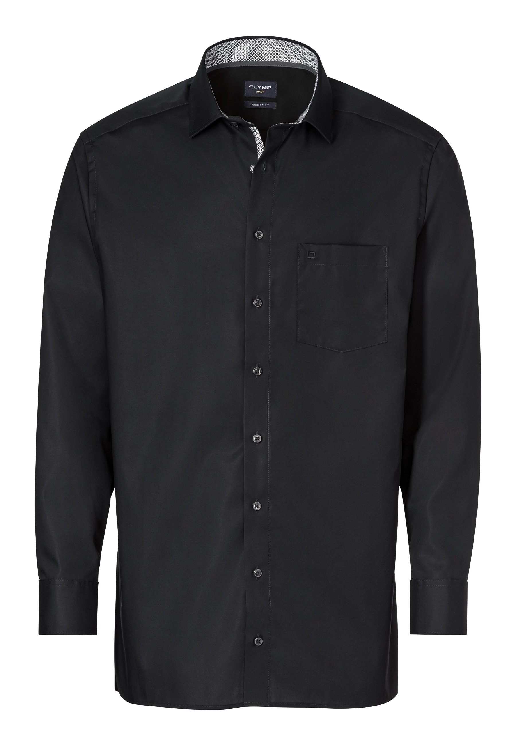 OLYMP Luxor MODERN FIT Camicia elegante black/nero - Main Image