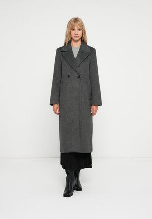 VMGARNER LONG COAT - Manteau classique - medium grey