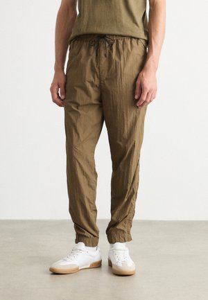 SRACKY - Tracksuit bottoms - open brown
