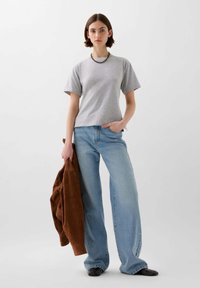 Scalpers T-shirts print - grey melange