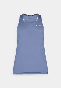 FAST SINGLET - Top - diffused blue/reflective silver-coloured