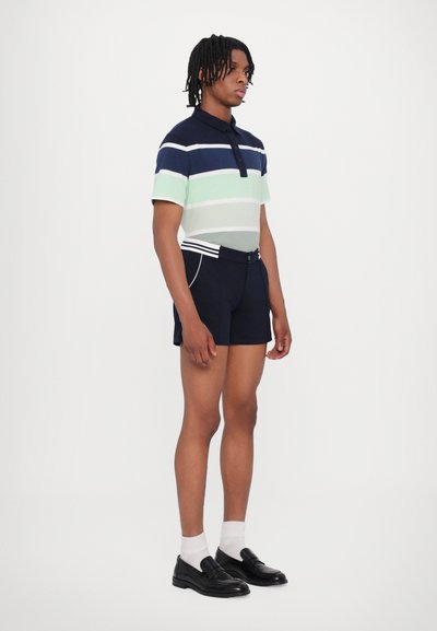 Ron Dorff TENNIS STRIPED WAIST - Short - navy