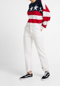 Hollister Co. Strickpullover - red