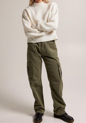 Pantalon cargo - khaki