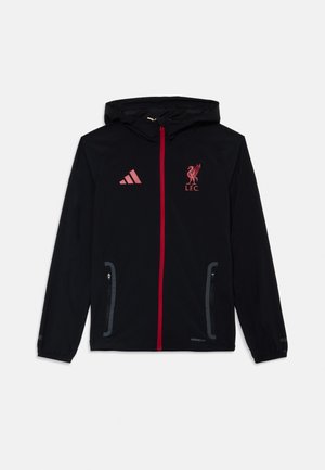 adidas Performance LIVERPOOL FC TIRO COMPETITION TECH TRACK JACKET UNISEX - Veste de survêtement - black/strawberry red