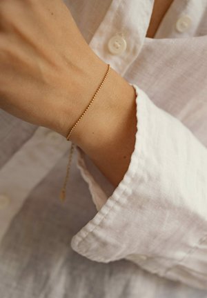 Hey Happiness, BEAD BALL - Bracelet - goldfarben