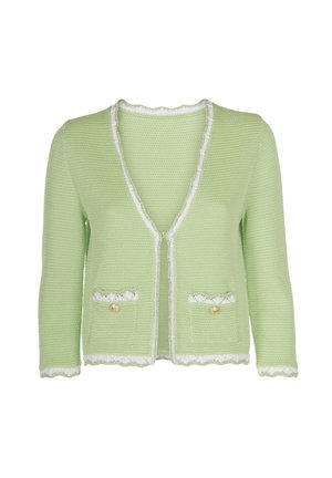 Vest - verde bianco canvas grezzo