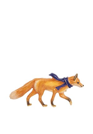 COSY FOX ENAMEL - Broche - gold-coloured