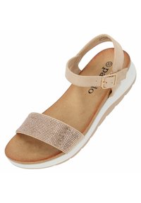 Palado NOTAN - Sandalias de cuña - beige