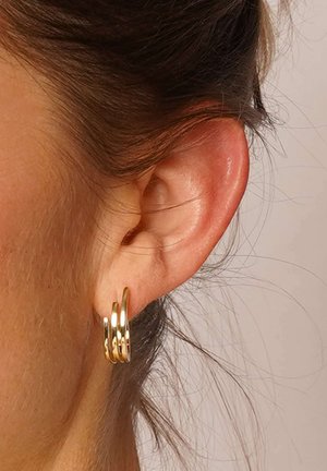 trendor KLAPP-CREOLEN - Earrings - gold coloured