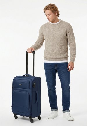 smartbox, EDITION 04 4 ROLLEN TROLLEY 67 CM MIT DEHNFALTE UNISEX - Trolley - navy
