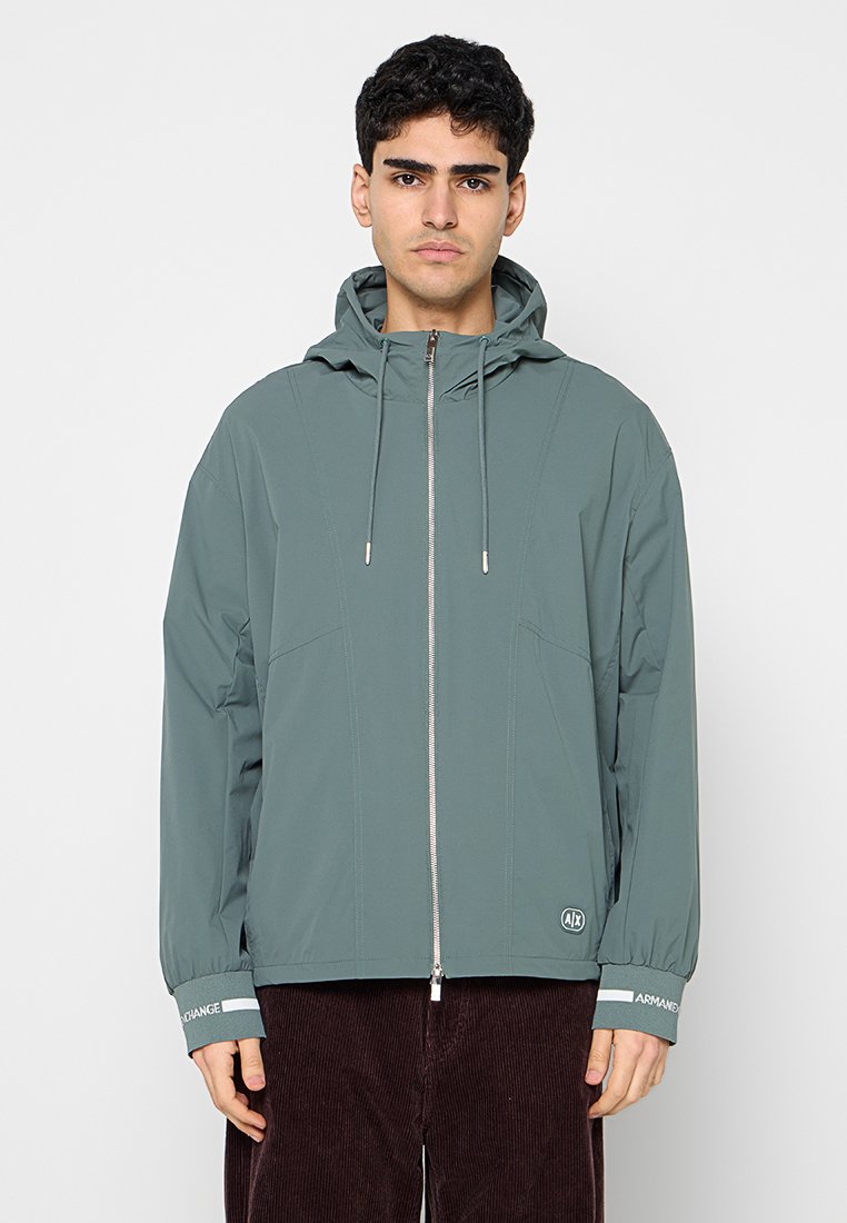 Armani Exchange Lichte jas groen Armani Exchange Lichte jas groen