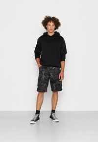 G-STAR ROVIC ZIP - Calções - black, grey