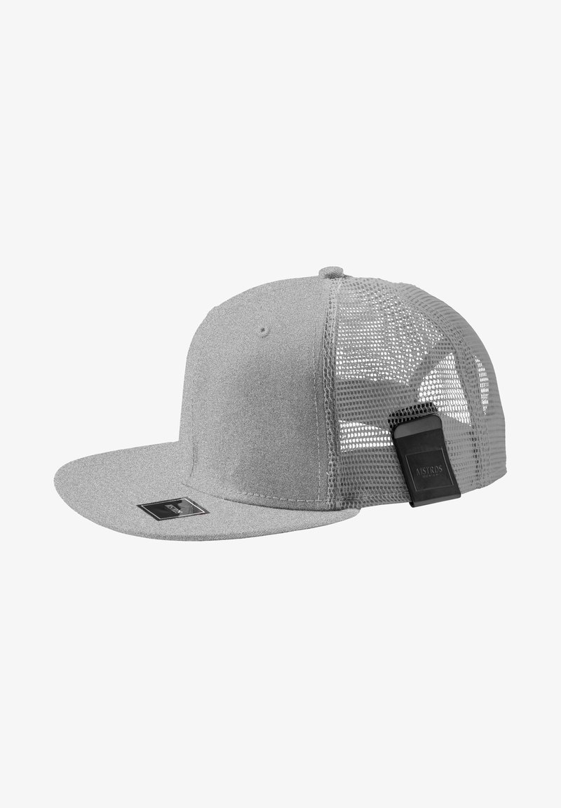 MSTRDS ACCESSOIRES MONEYCLIP TRUCKER SNAPBACK - Nokkmüts - h grey
