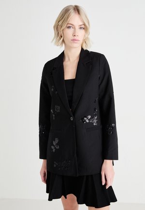 VMMITRA LOOSE EMBELLISHED BLAZER - Rövid kabát - black