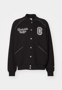 FIELD OF PLAY - Užtrauktuku užsegamas treningas - black