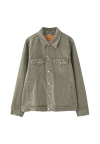 PULL&BEAR Jeansjacka - khaki