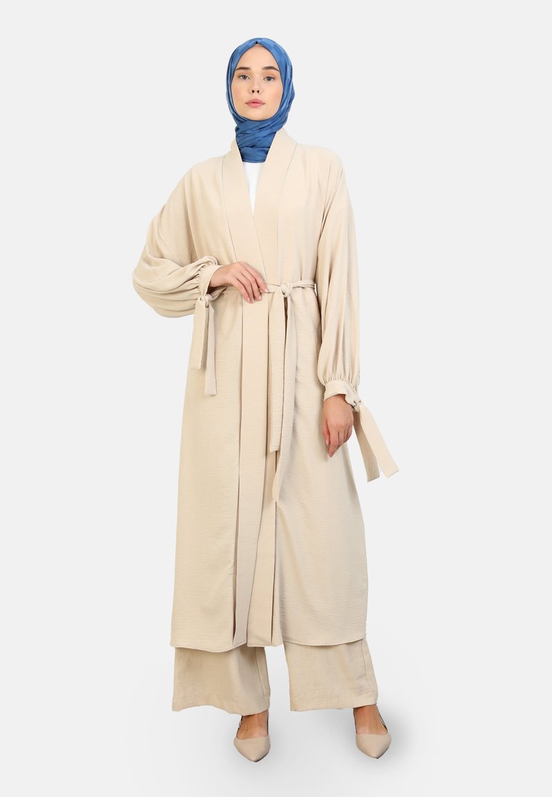 Modanisa - REFKA - Jurk - beige, Vergroten