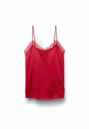 Tezenis, NARROW SHOULDER STRAPS - Nachtwäsche Shirt - red