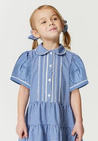 Clarks GINGHAM SCHOOL AND SCRUNCHIE SET - Ingruha - blue