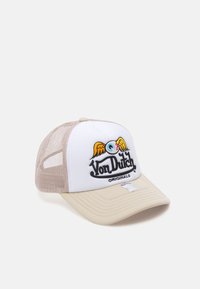 TRUCKER BAKER - Casquette - white/tan