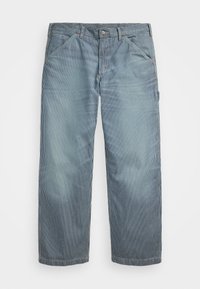 DUNGAREE FIT INDIGO HICKORY STRIPE PANT - Jeans straight leg - airstart