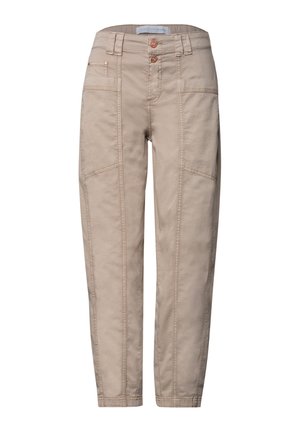 Street One Studio, BARREL LEG HOSE IM WASHED-LOOK - Pantalon classique - dark stone sand