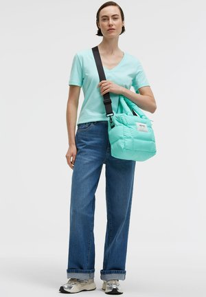 SENSES.THE LABEL, SENSES.THE LABEL CROSSBODY PUFFER BAG AS:KA - Handtasche - crystal aqua