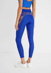 Desigual Leggings - Byxor - blue