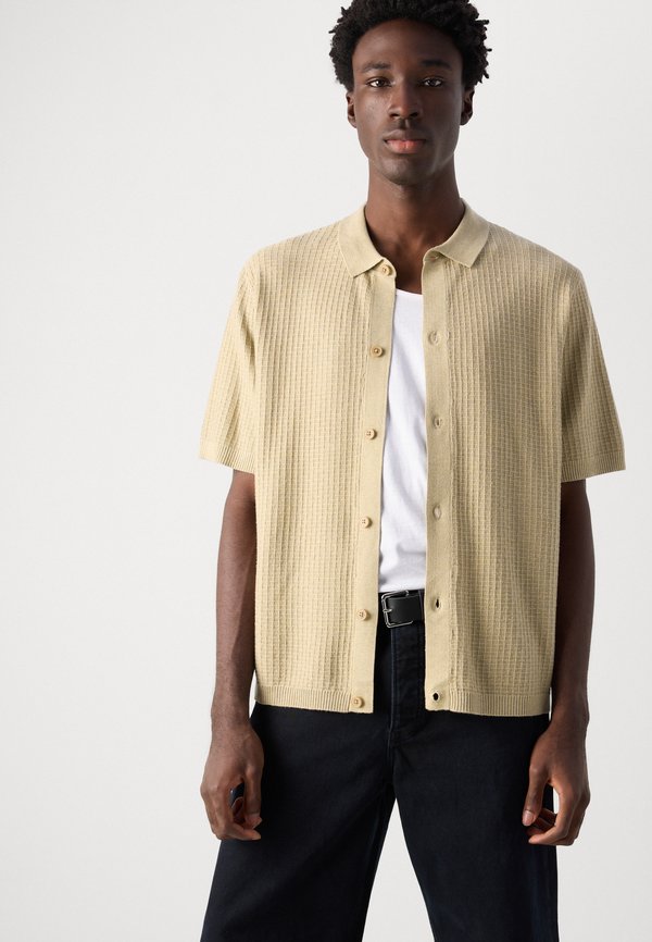 Shirt - soft sand melange3