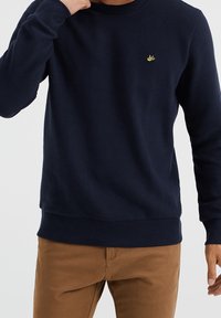 WE Fashion Svetr - mottled dark blue