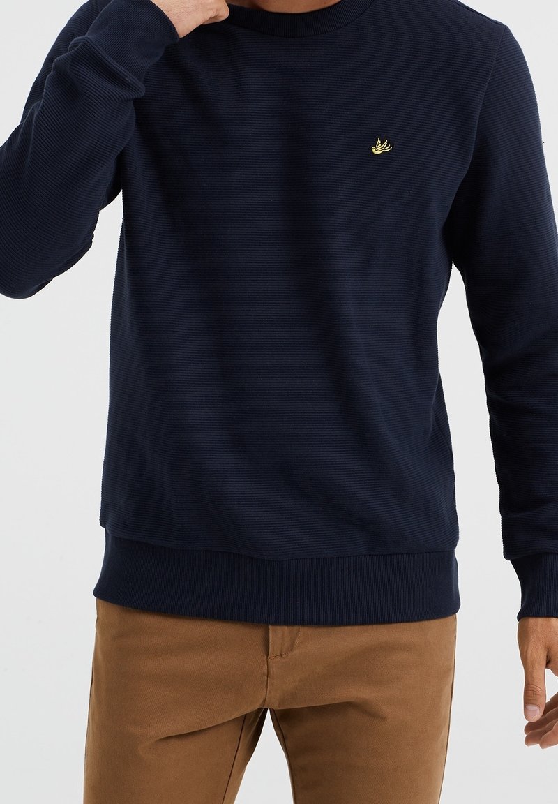 WE Fashion Svetr - mottled dark blue