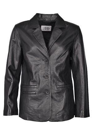 Leren jas - black
