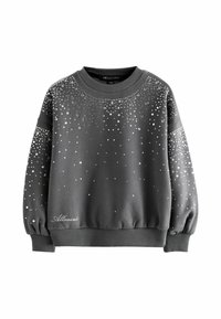 smALLSAINTS SCATTER DIAMANTE EMBELLISHED  CREW  - Mikina - charcoal grey
