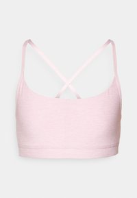 COZY STRAPPY LOW IMPACT BRA - Neliela atbalsta sporta krūšturis - sugar pink heather