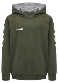 Hummel Jersey con capucha - olive