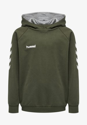 Hummel Jersey con capucha - olive