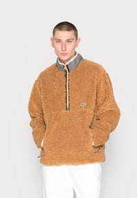 Levi's® LAKESIDE MOCK NECK UNISEX - Jakna od flisa - iced coffee