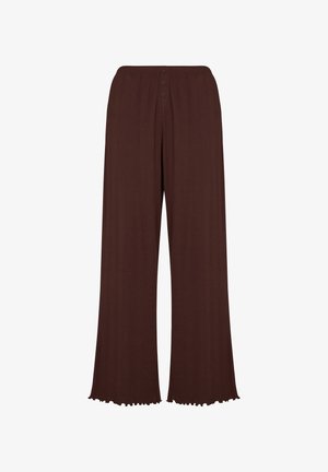 Hunkemöller, HUNKEMÖLLER PANT LOOSE POINTELLE - Pantaloni del pigiama - brown