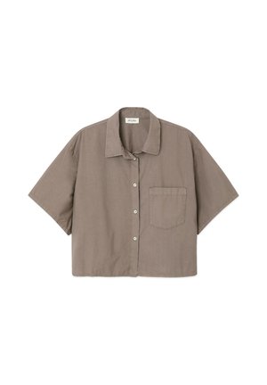 American Vintage, CHEMISE FEMME BAILOW. - Blúzka so zapínaním na gombíky - cendre vintage