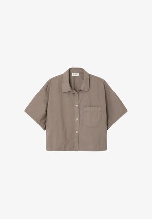 American Vintage, CHEMISE FEMME BAILOW. - Blúzka so zapínaním na gombíky - cendre vintage