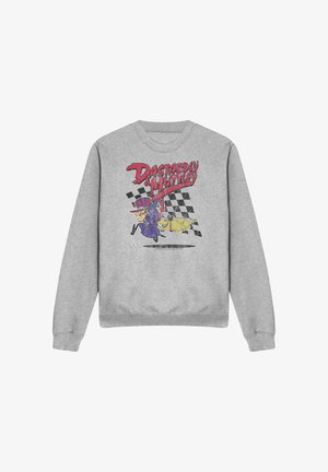 Cotton Soul, WACKY RACES DASTARDLY & MUTTLEY 1 - Sweatshirt - mottled light grey