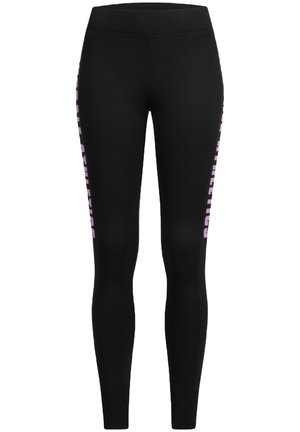 Lonsdale CLASHMORE - Leggings - black lilac