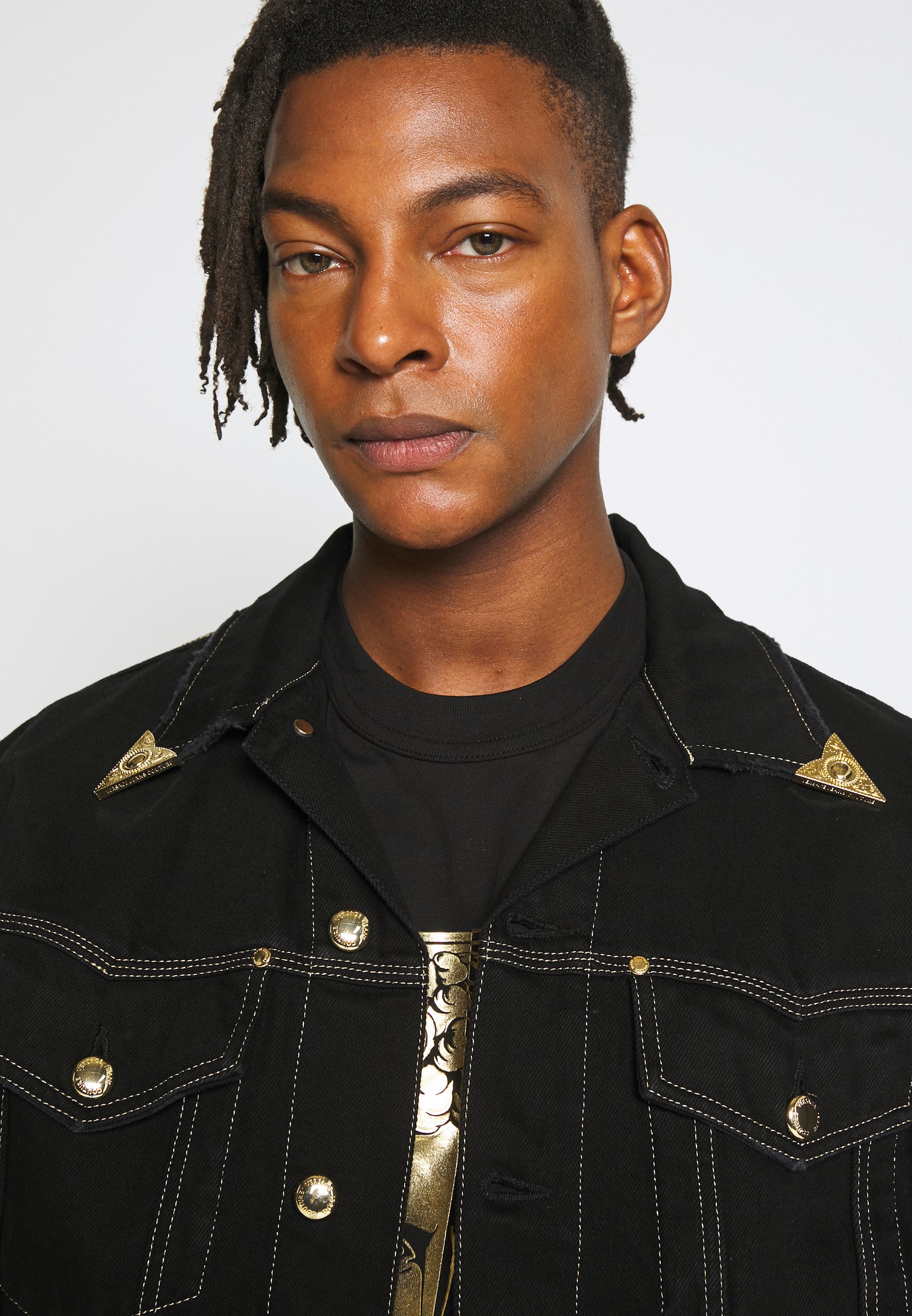 JACKET ICON Jeansjacka black JACKET ICON Jeansjacka black