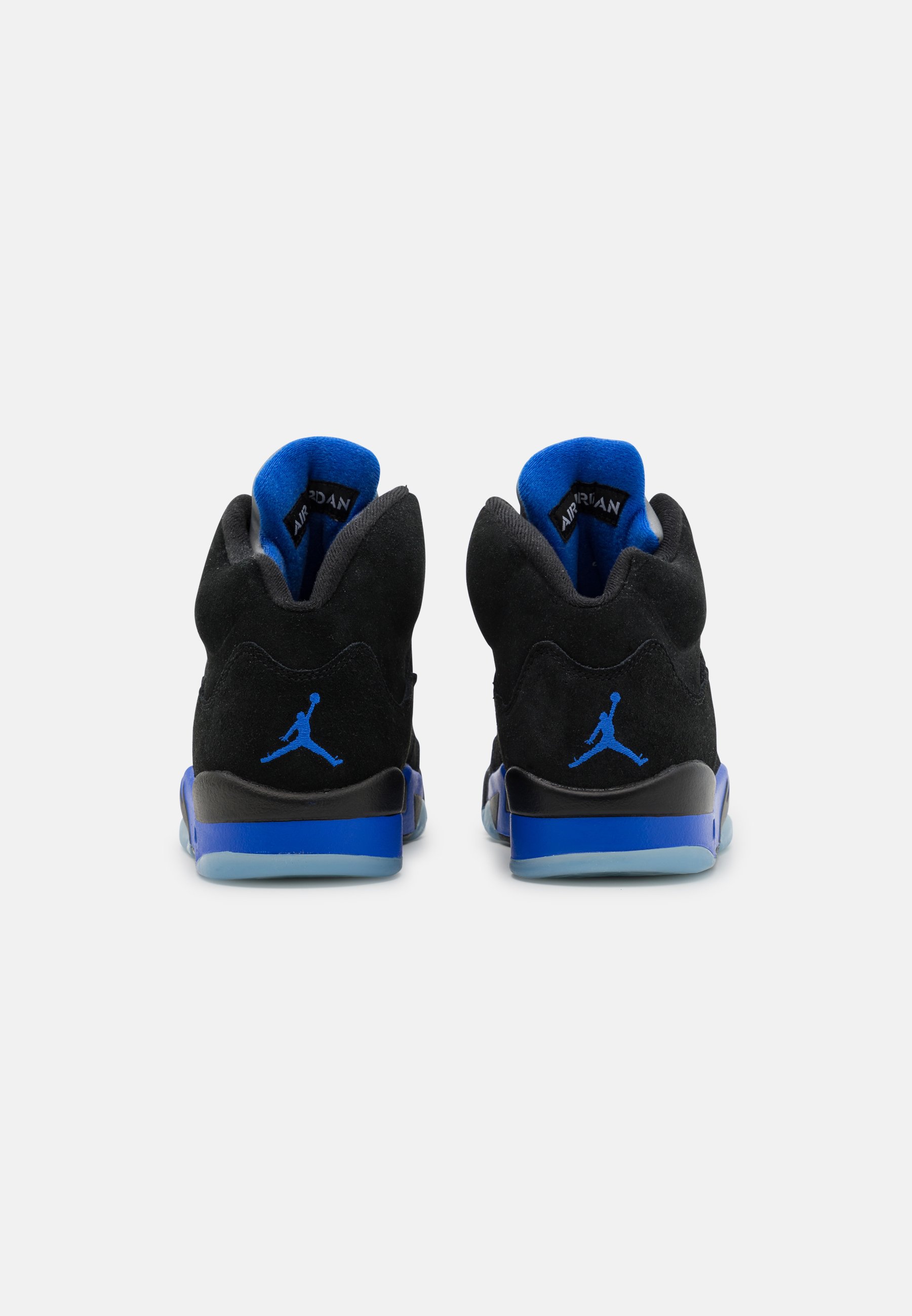 Jordan AIR JORDAN 5 RETRO - Sneakers hoog - black/racer blue/reflect  silver/Zwart - Zalando.nl