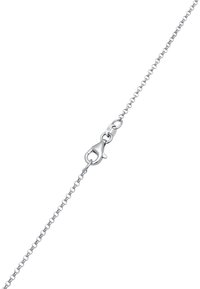 Sterling sølv kæde med et fint, sammenkoblet design. Har en klo-lås for sikker lukning. Glat overflade og ensartet glans.