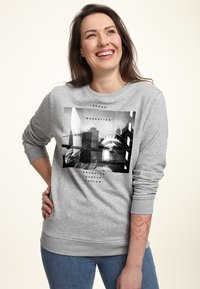 Henry Tiger NEXT STOP THE FIVE BOROUGHS - Sudadera - heather grey