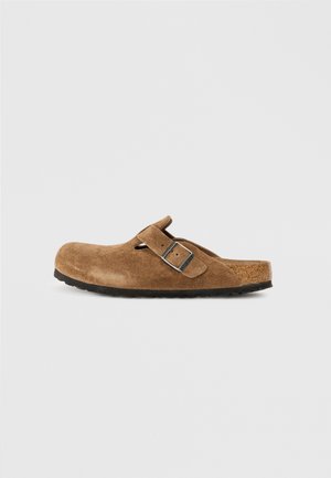 BOSTON UNISEX - Slip-on sandaler - dark tea