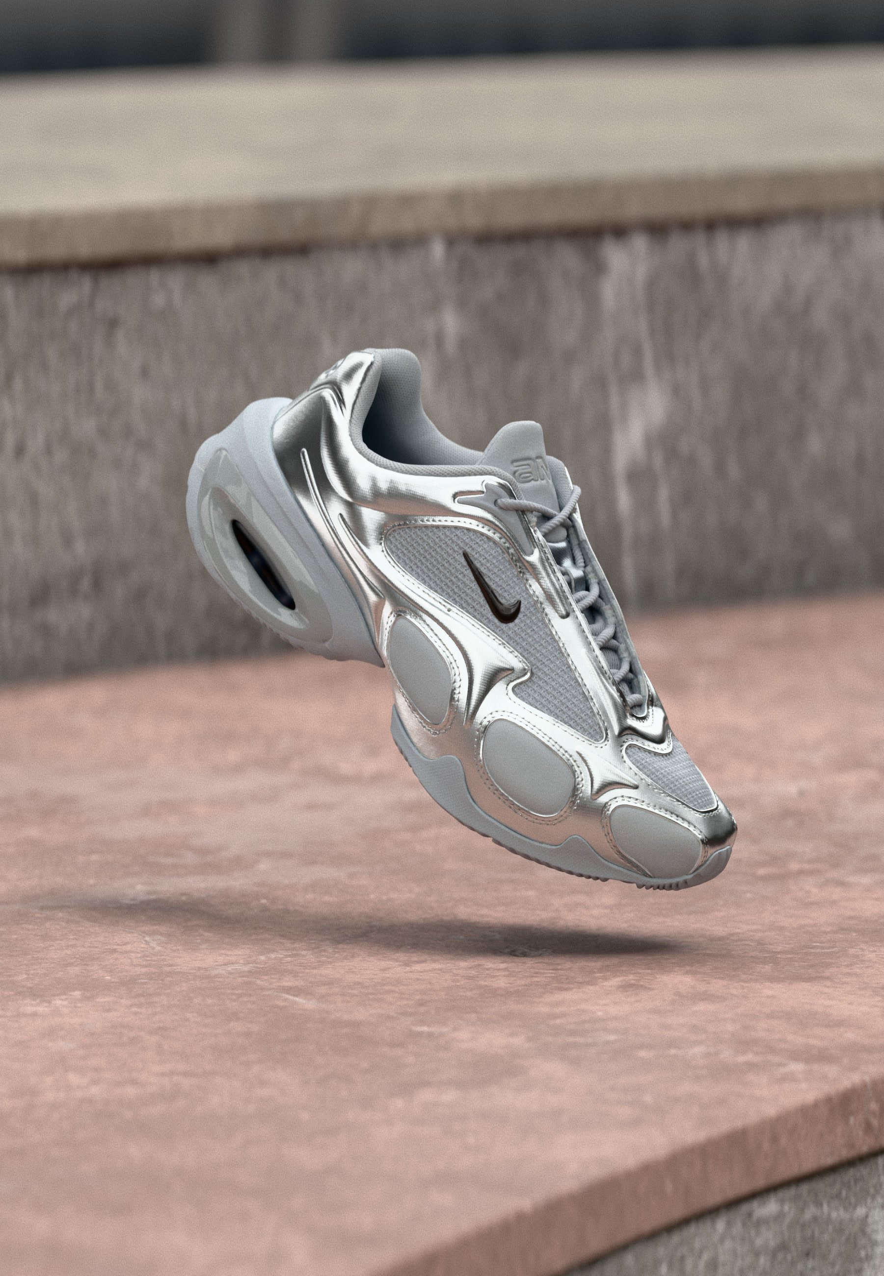 Nike Sportswear AIR MAX MUSE - Joggesko - metallic silver-coloured