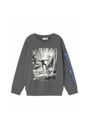 NKMSORBEN NREG BRU - Sweatshirt - castlerock